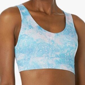 NEW juicy couture sports bra aurora print large